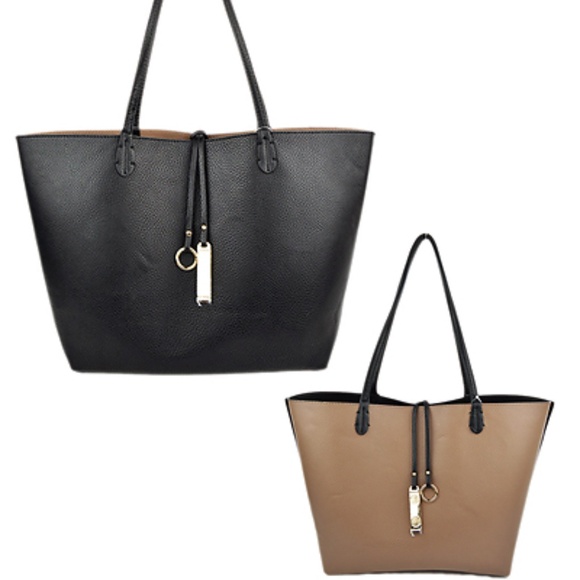 Leather Large Tote Bag